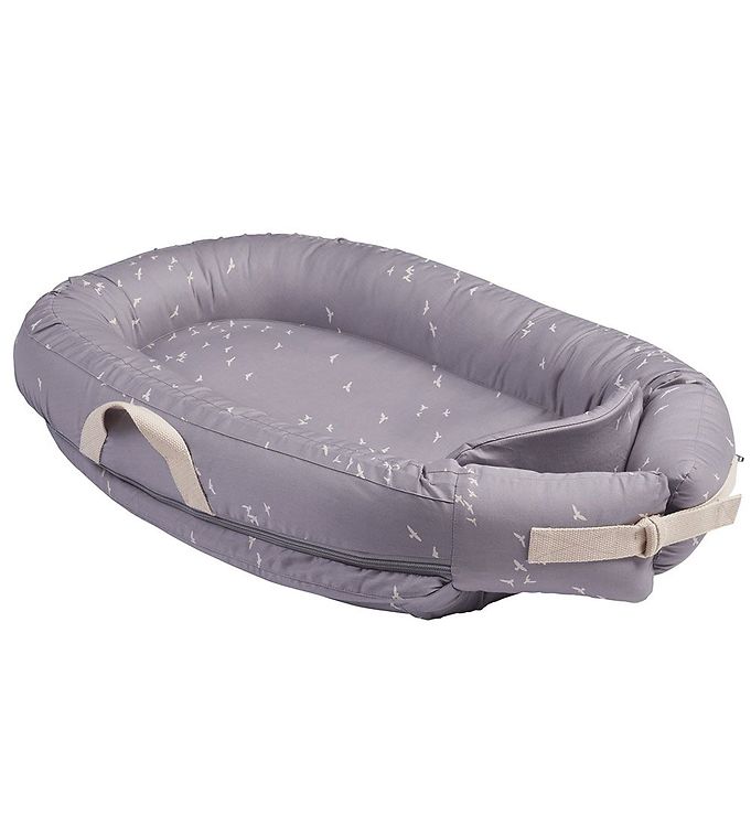 Voksi Babynest Premium – Stone Grey Flying