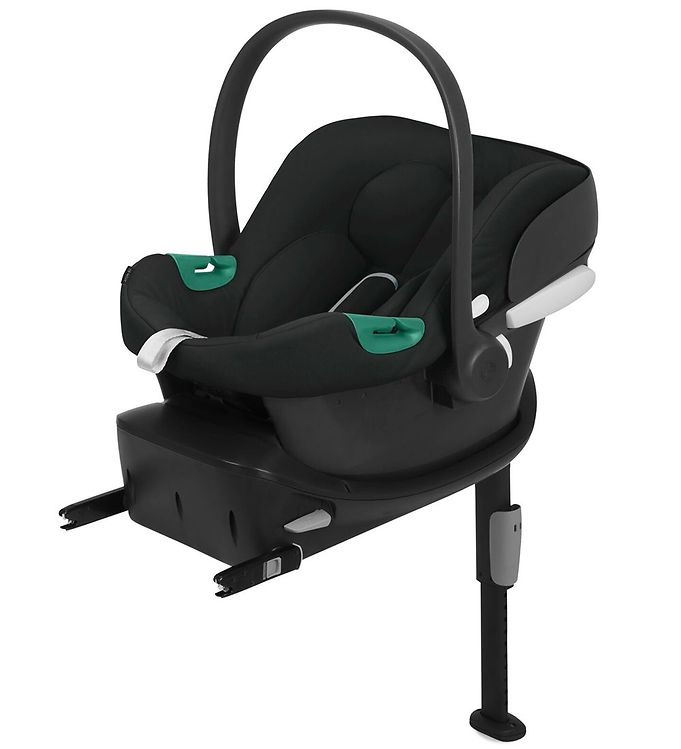 Billede af Cybex Autostol - Aton B2 I-Size (inkl. Base One) - Volcano Black