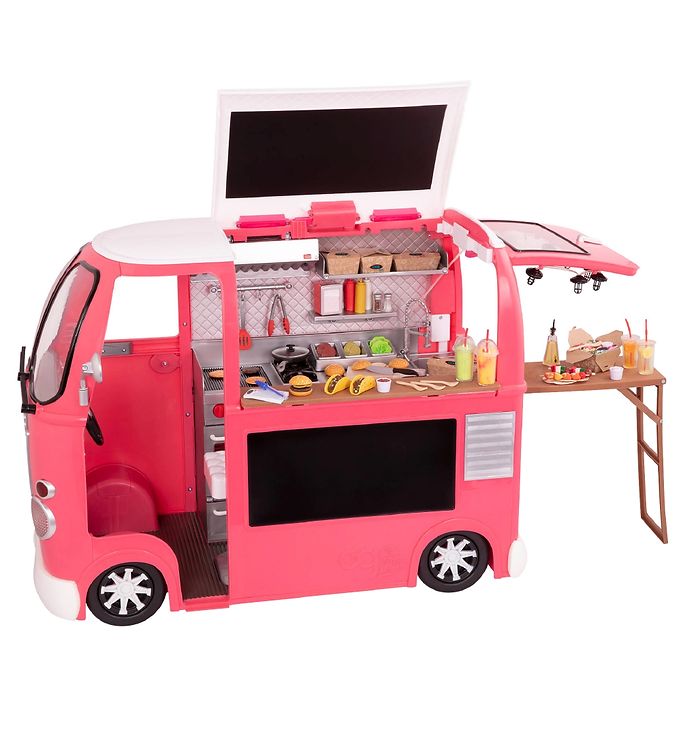 Image of Our Generation Food Truck - Pink - OneSize - Our Generation Dukketilbehør (165420-885706)