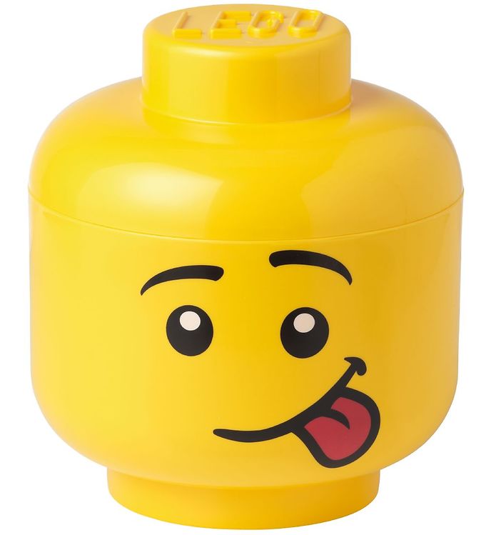 LEGOÂ® Storage Opbevaringsboks - Lille - Hoved - 19 cm - Skør