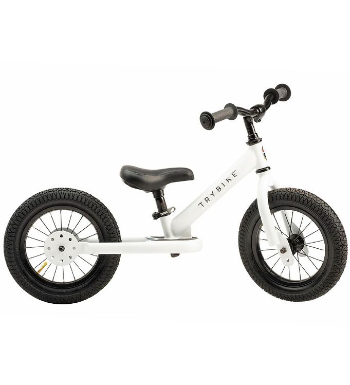 Trybike in Steel 2 Wheels White