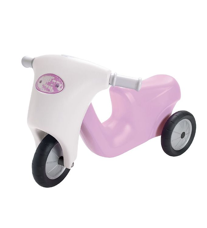 Dantoy Scooter Gummihjul - Rosa/Hvid kreditordning