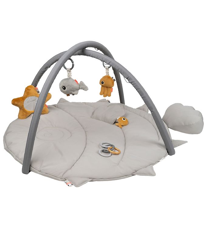 5: Done by Deer Activity Play Mat Sea Friends Grey