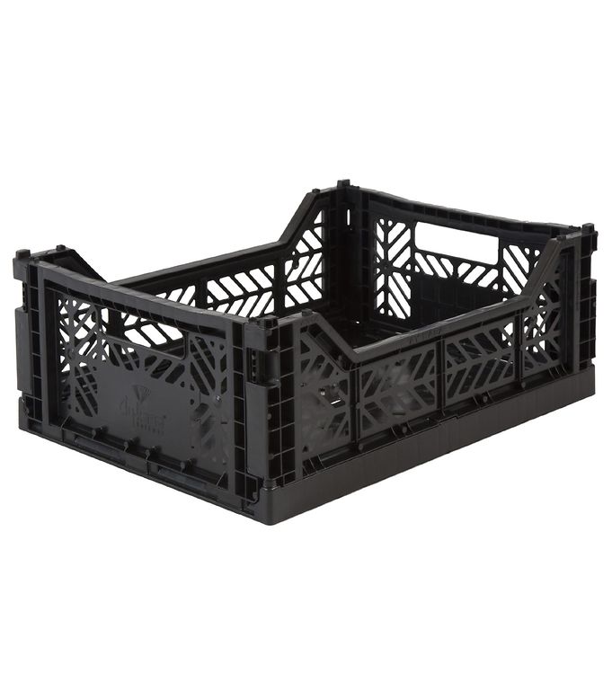 Aykasa Foldekasse - 40x30x17 cm - Midi - Sort