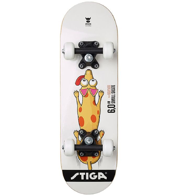 #3 - Stiga Skateboard - Sort m. Hund