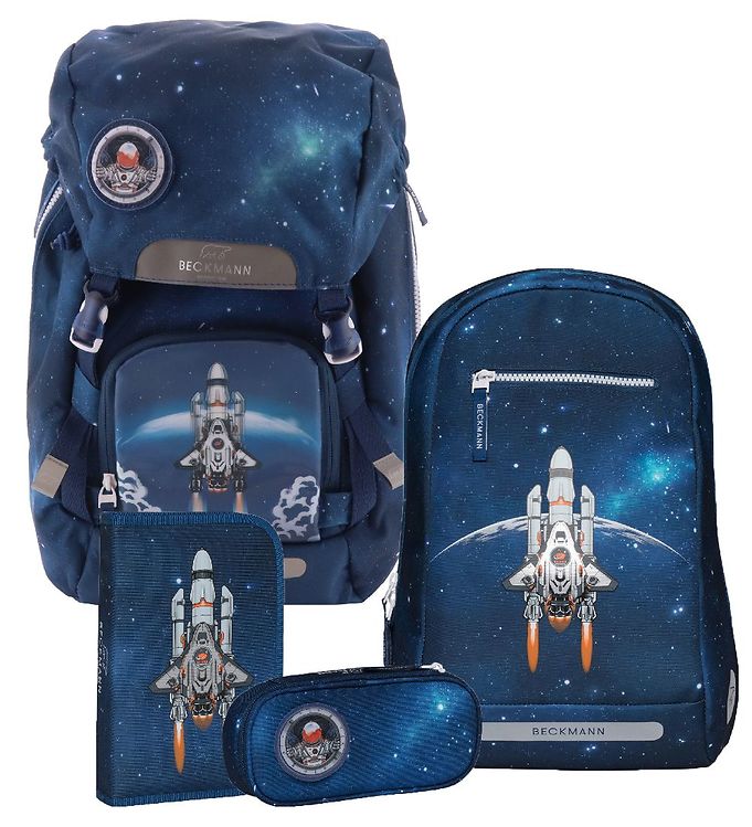 Beckmann Skoletaskesæt Classic Maxi Space Mission