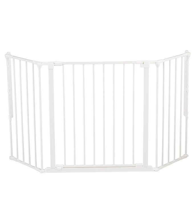Sikkerhedsgitter Fra Babydan - Vægmonteret- Flex M, Hvid (90-146cm)