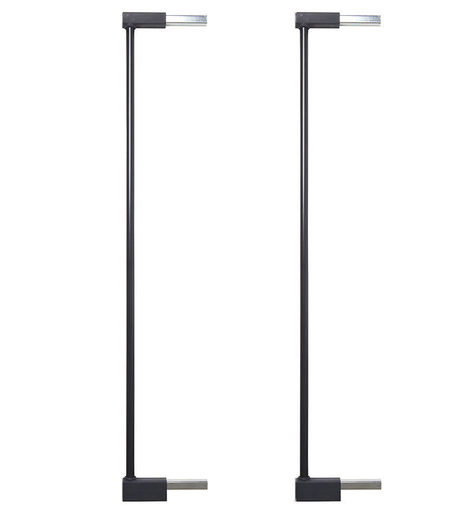 BabyDan Forlænger - Extend-A-Gate - 2 stk. - 73x7 cm - Sort