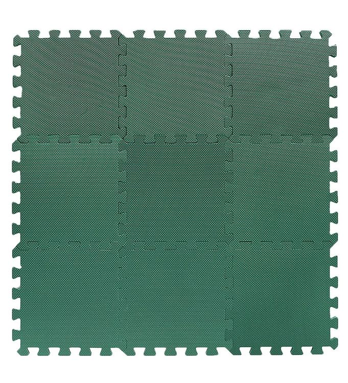 BabyDan Legegulv – 90×90 cm – Grøn