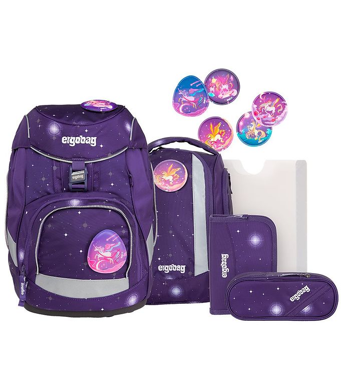 Ergobag Skoletaskesæt - Pack - Beargasus Glow