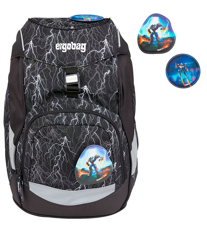 skøjte omdømme holdall Ergobag Skoletaske - Prime - Super ReflectBear Glow - Børn&Baby