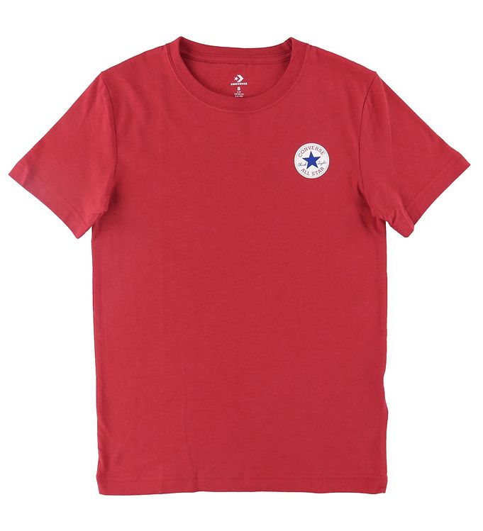 Converse T-shirt - Enamel Red male