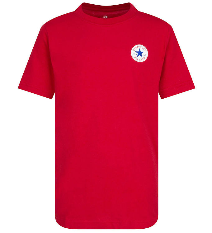 Converse T-shirt - Enamel Red male