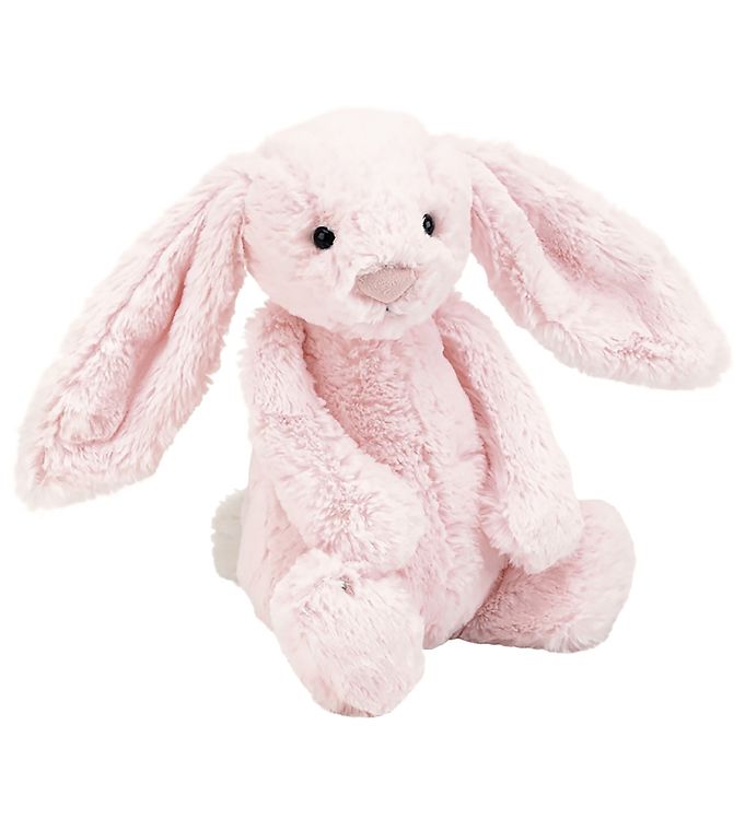 7: Jellycat Bamse - Medium - 31x12 cm - Bashful Pink Bunny