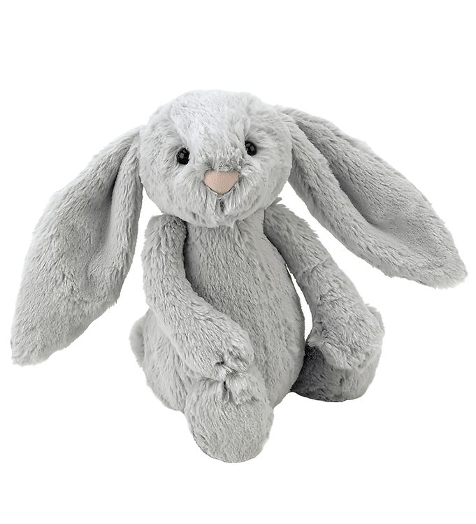 Jellycat Bamse - Medium 31x12 cm Bashful Silver Bunny unisex