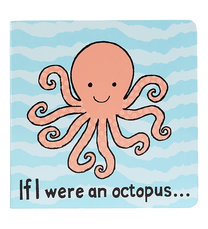 Image of Jellycat Bog - If I Were An Octopus - Engelsk - OneSize - Jellycat Billedbog (206887-1033789)