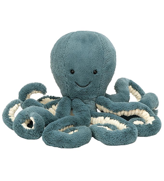 Jellycat Bamse - Medium 49x19 cm Storm Octopus unisex