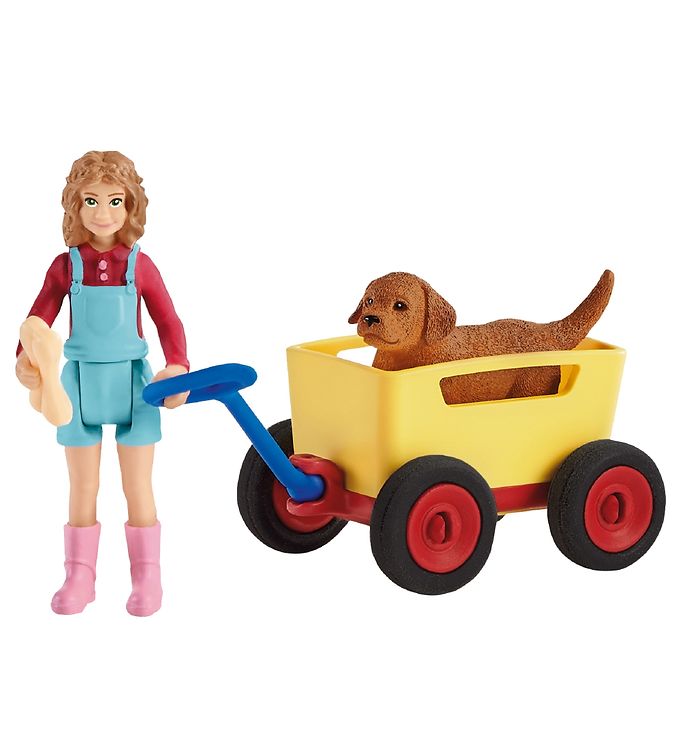 Schleich Farm World – 12 cm – Trækvogn Udflugt 42543