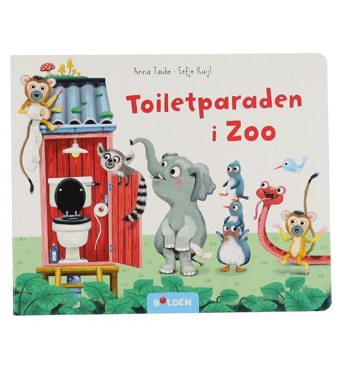 Image of Forlaget Bolden Bog - Toiletparaden I Zoo - Dansk - OneSize - Forlaget Bolden Billedbog (210031-1047489)