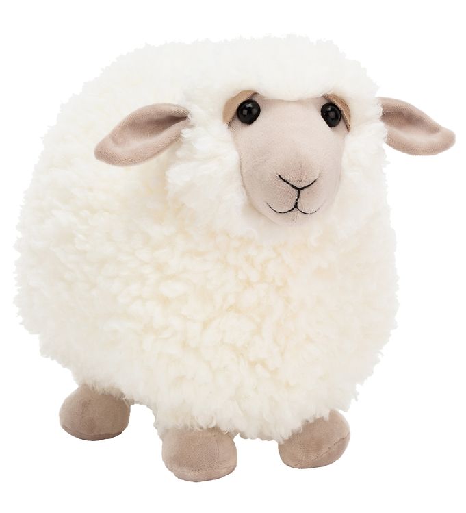Image of Jellycat Bamse - Medium - 28x19 cm - Rolbie Cream Sheep - OneSize - Jellycat Bamse (209312-1043758)