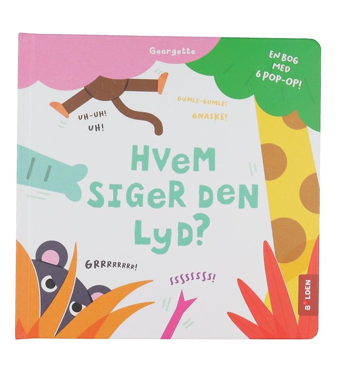 Forlaget Bolden Pop-op Bog - Hvem Siger Den Lyd? Dansk unisex