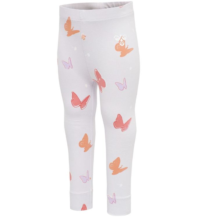 Hummel Leggings  hmlClara  Lavendel m. Sommerfugle