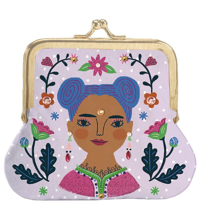 Billede af Djeco Pung - Lovely Purses - Lilla m. Kvinde