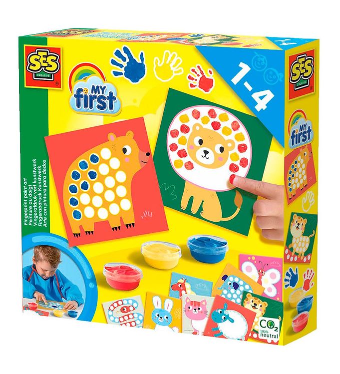 Ses Creative - Fingermaling Sæt
