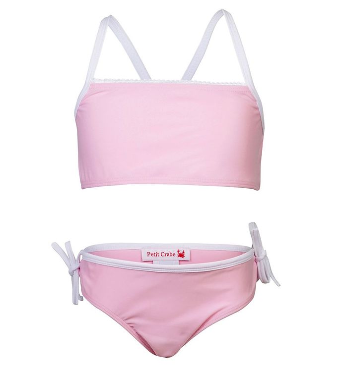 Image of Petit Crabe Bikini - Alba - UV50+ - Rosa - 3-4 år (98-104) - Petit Crabe Bikini (212748-1057237)
