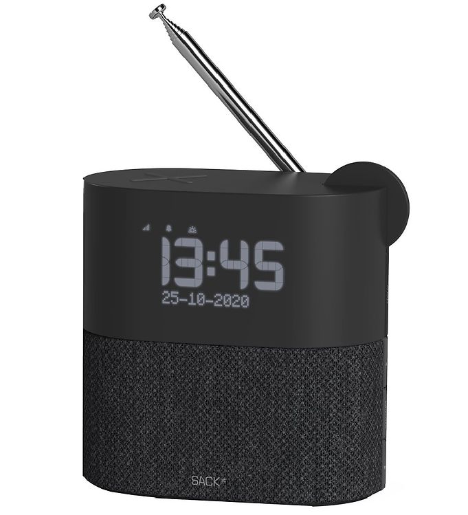 SACKit Clockradio - DAB+/FM - WAKEit - Wireless - Sort