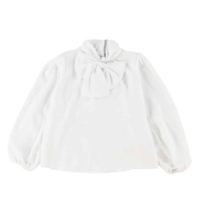 Dolce & Gabbana Bluse Silke Hvid