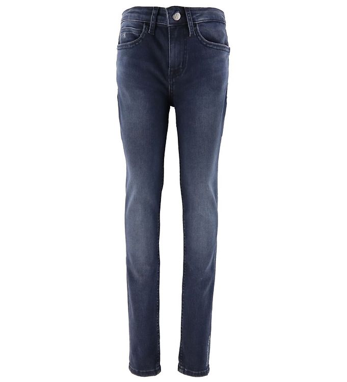 11: Calvin Klein Jeans - Skinny HR - Blue Black Stretch