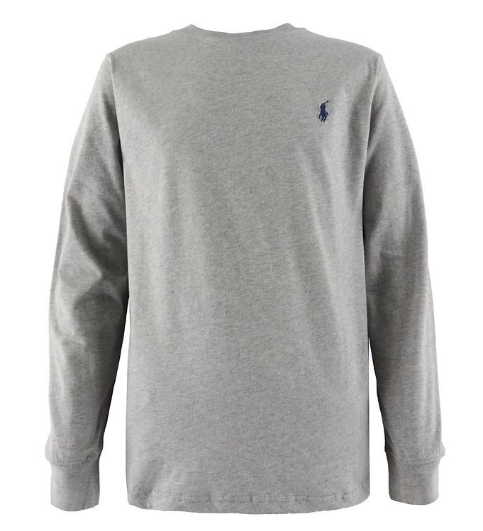Polo Ralph Lauren Bluse - Core Replen - Gråmeleret