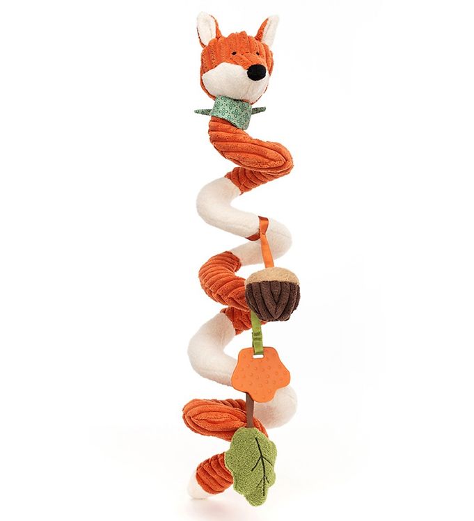 Image of Jellycat Aktivitetsspiral - Cordy Roy Baby Fox - OneSize - Jellycat Aktivitetslegetøj (221241-1091074)