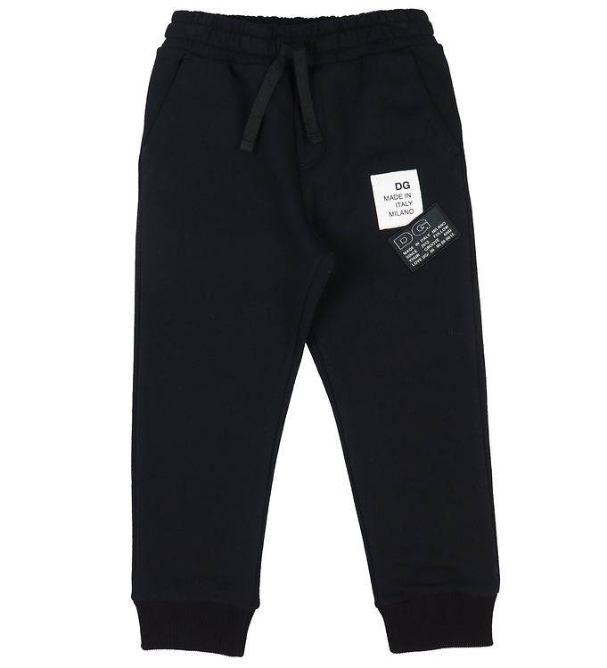 15: Dolce & Gabbana Sweatpants - Sort m. Mærker