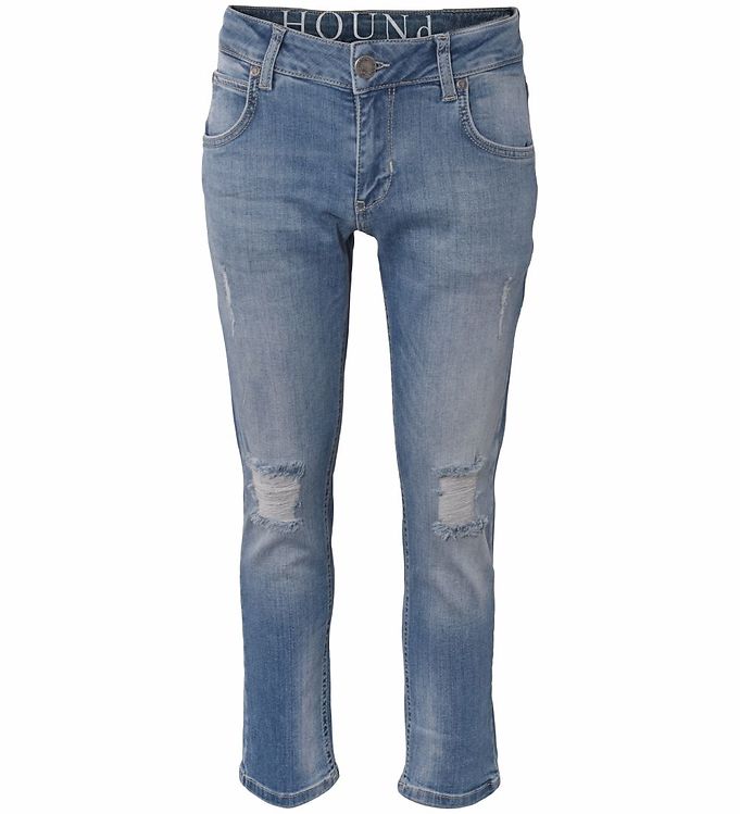 Hound Jeans Straight Trashed Blue
