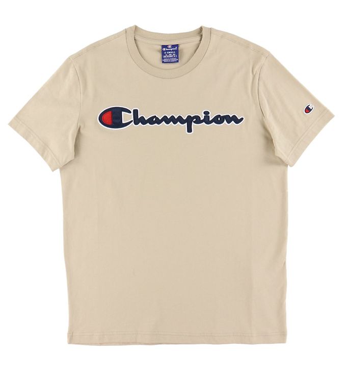 Champion Fashion T-shirt - m. Logo | retur
