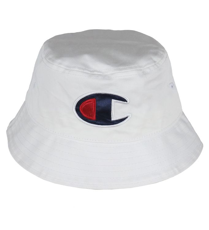 Image of Champion Bøllehat - Hvid m. Logo - L/XL - Champion Bøllehat (201978-1008684)