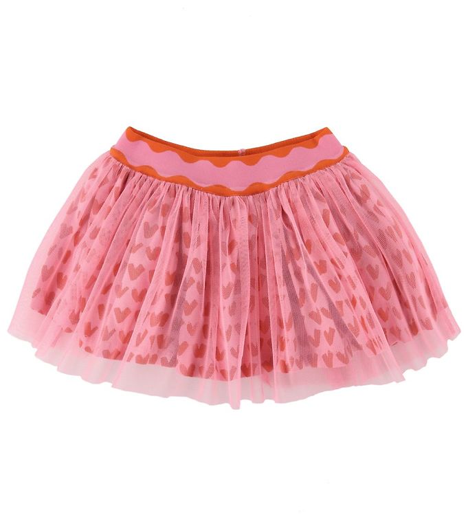 10: Stella McCartney Kids Tylnederdel - Lyserød m. Hjerter