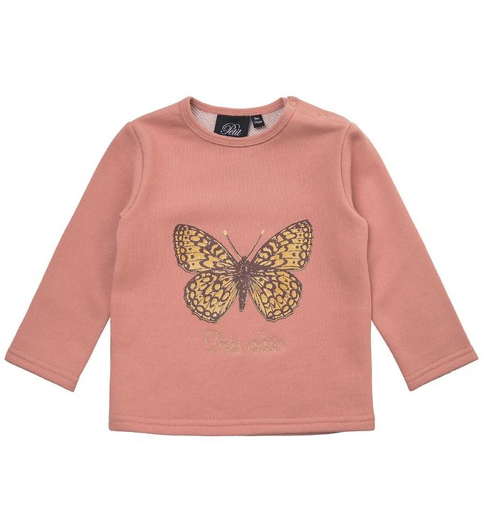 Petit by Sofie Schnoor Sweatshirt - Mimi - Støvet Rosa