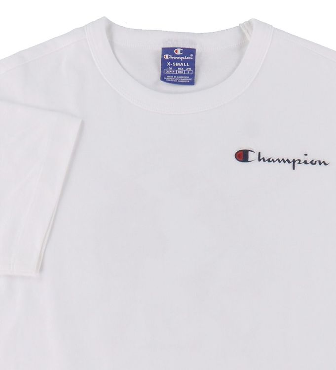 Champion Fashion T-shirt - Hvid fri fragt i DK