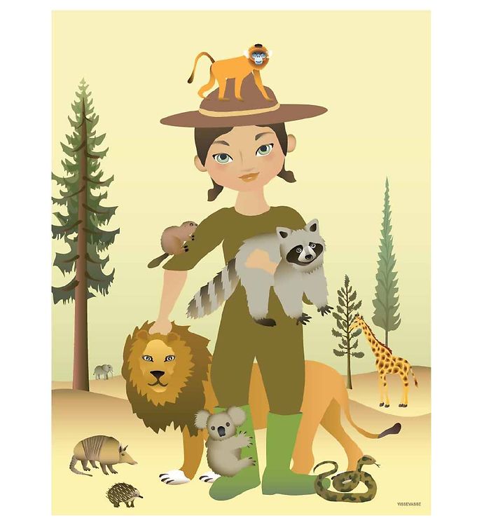 Vissevasse Plakat - 30x40 - The Zookeeper