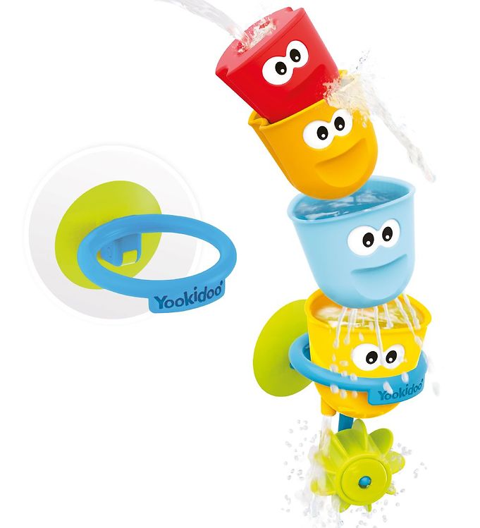 Image of Yookidoo Badelegetøj - Fill 'N' Spill Action Cups - OneSize - Yookidoo Badelegetøj (204014-1019340)