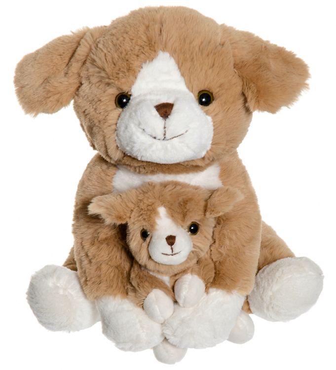 Image of Teddykompaniet Bamser - Dreamies - 24 cm - Hund m. Hvalp (203989-1019255)