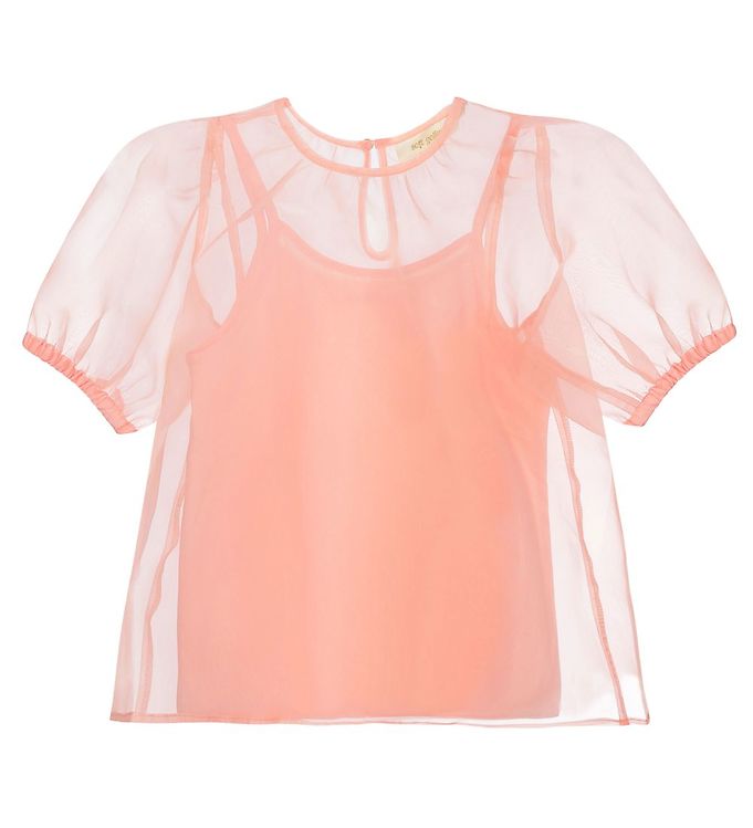 5: Soft Gallery T-shirt - Hyacinta - Tropical Peach