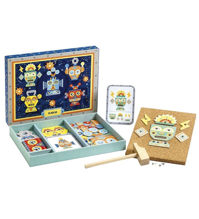 Djeco Tap Tap Game Robots