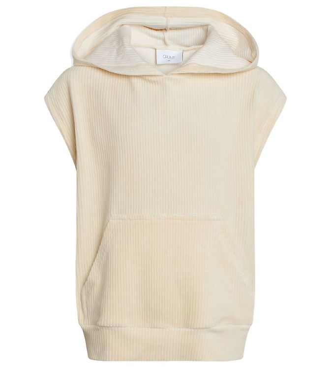 Grunt Vest - Fløjl - Usan West - Cream White