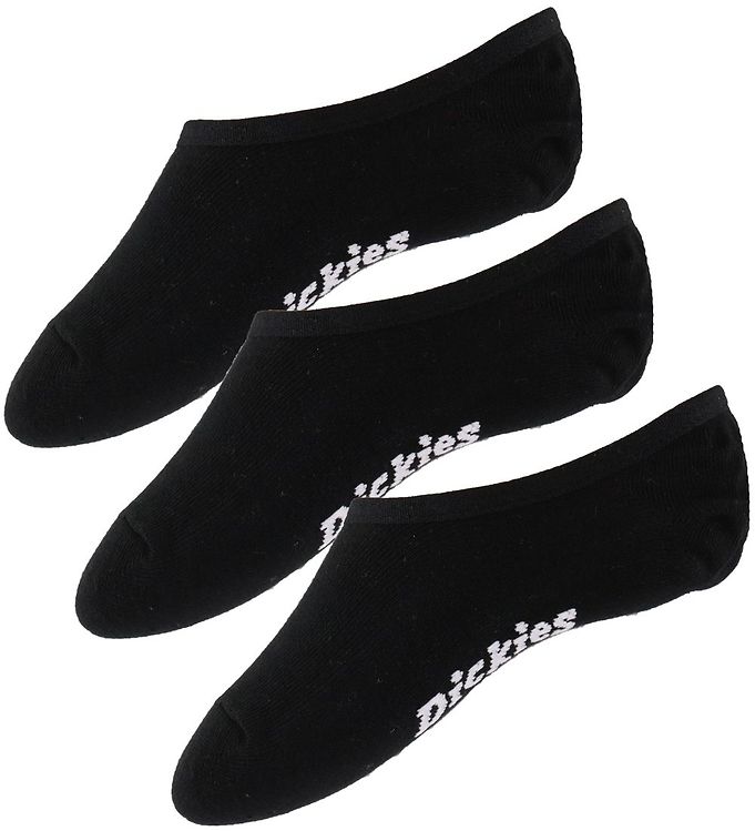 Dickies Ankalstrømper 3 Pak Invisible Sort