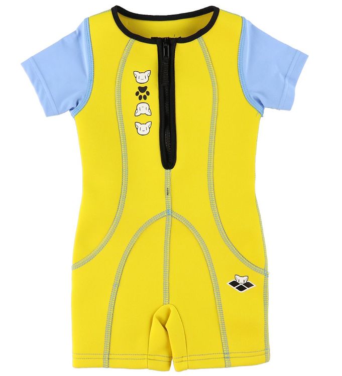 Arena Friends Warmsuit Våddragt Unisex Tøj Gul 910