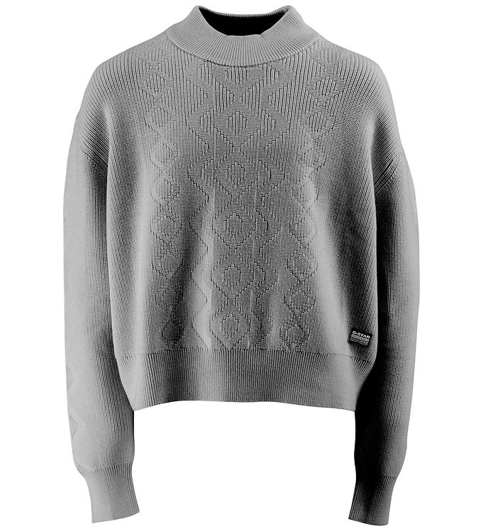 G-star RAW Bluse - Strik - Cabel - Wild Dove